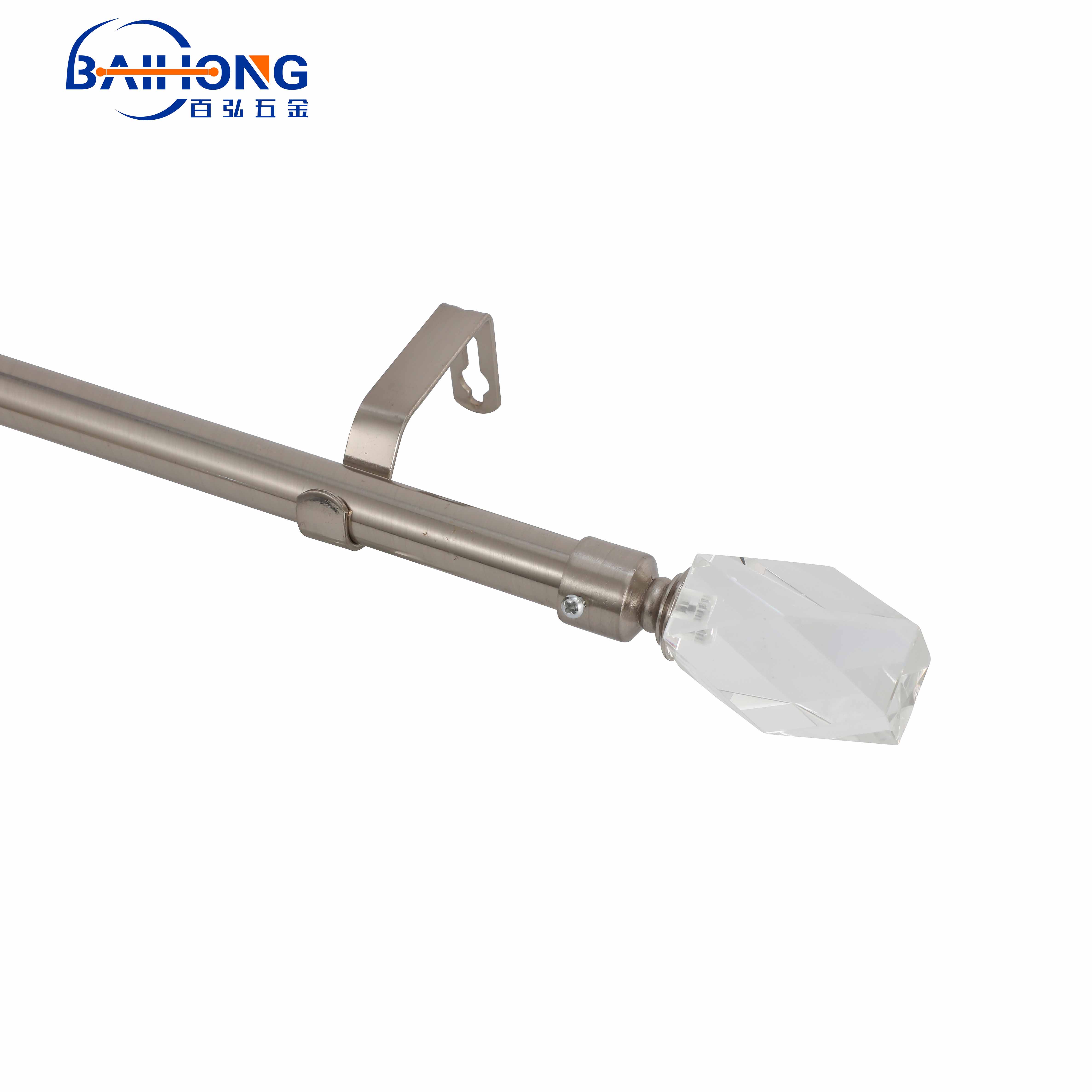 Crystal Curtain Rod | Baihong Hardware